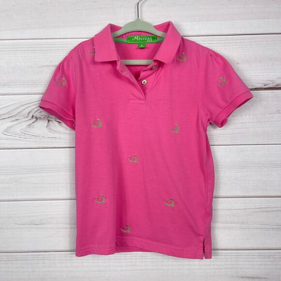 Masters Kids Pink Polo Girls Size Small 7/8 - Picture 1 of 5
